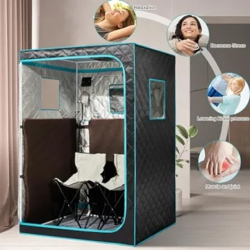 AURGOD Infrared Sauna - Home Spa Experience for 2