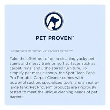 Bissell SpotClean Pet Pro – Powerful Carpet Cleaner