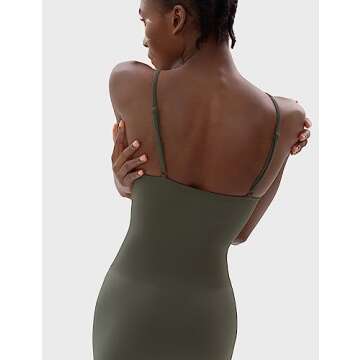 PUMIEY Stylish Women's Spaghetti Strap Unitard Jumpsuit