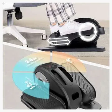 Leasbar Portable Under Desk Elliptical Machine