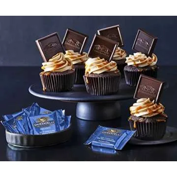 Ghirardelli Dark Sea Salt Caramel Chocolate Squares 50 Count