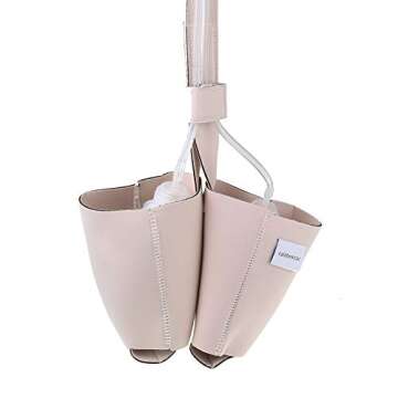 Mastectomy Drain Pouch Shower Pockets with 4 Pockets for Post-Surgery Support