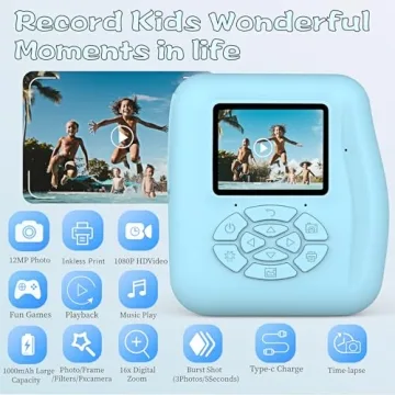Kids Camera Instant Print for Creative Little Photographers