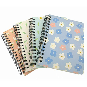 ALIMITOPIA 4 Pack Spiral Notepad Set Durable Stylish Versatile