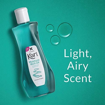 Keri Moisturizing Shower and Bath Oil 16 Fl Oz for Dry Skin