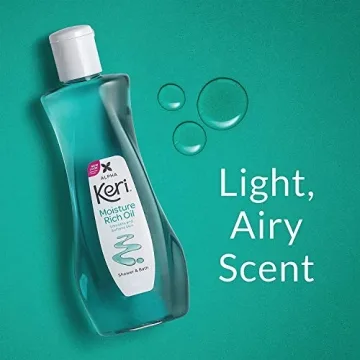 Keri Moisturizing Shower and Bath Oil 16 Fl Oz for Dry Skin