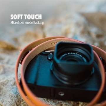 Evergreen Leather Minimalist Camera Strap for Photographers