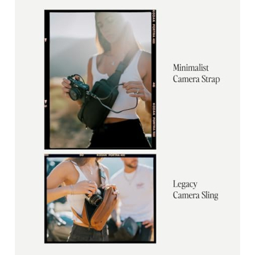 Evergreen Leather Minimalist Camera Strap for Photographers