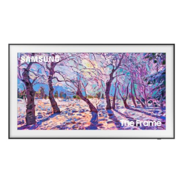 Samsung The Frame 55” TV Art Mode QLED 4K White Bezel
