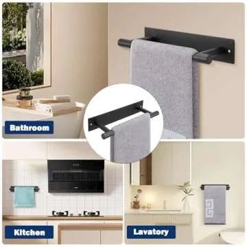 NearMoon Self Adhesive Hand Towel Holder for Bathroom