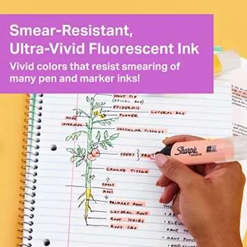 Sharpie Clear View Highlighter with See-Through Tip 12 Count