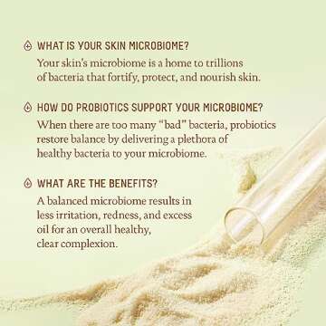 Biossance Squalane + Probiotic Balancing Face Gel Moisturizer - Advanced Formula for Oily & Acne-Pro...