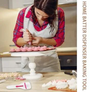 Versatile Cake Batter Distribution Scoop – Effortless Baking