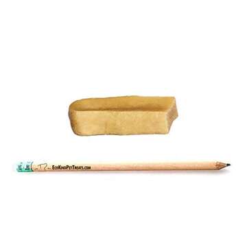 EcoKind Pet Treats Gold Himalayan Yak Cheese Dog Chew, Yak Dog Treats for Active Chewers, 100% Natural & Healthy Chew Sticks for Small & Large Dogs, Assorted Set of Big & Small Yak (8 Small Sticks)