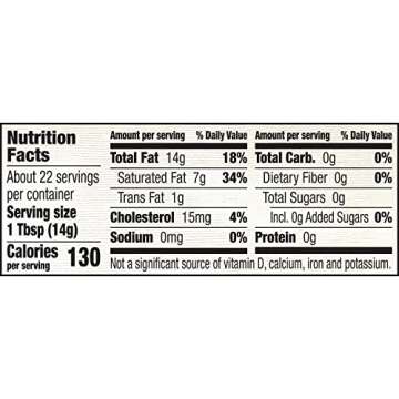 EPIC Organic Pork Fat, Keto Friendly, Whole30, 11oz Jar