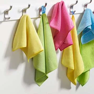E-Cloth Microfiber Cleaning Cloths 4-Pack for Home