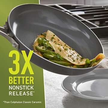 Calphalon® Classic™ Oil-Infused Ceramic 11-Piece Cookware Set