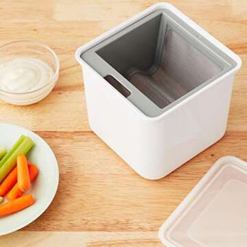 Donvier 837426 Yogurt Cheese Maker, 1-Pack, White