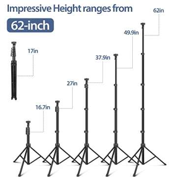 Aureday 12'' Selfie Ring Light for Video Recording