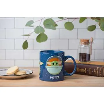 Baby Yoda Mug | Mandalorian 20oz Ceramic Coffee Cup