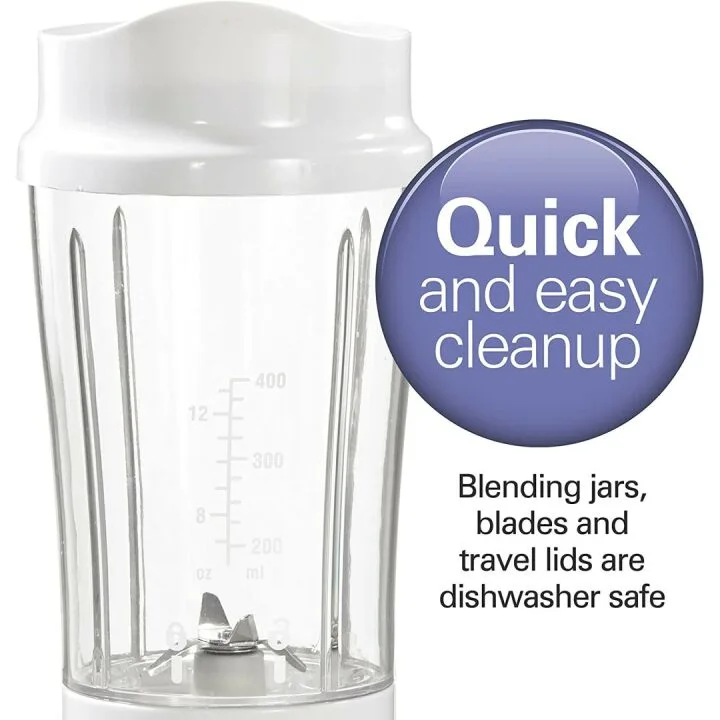 Hamilton Beach 51102V Personal Blender 14 oz BPA-Free