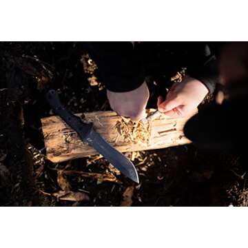 Schrade Delta Class Fire Starter 4in with 2.3in Ferro Rod with Non-Slip Grip with striker For Outdoor Survival and camping