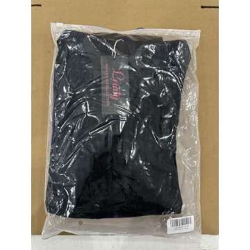 Lrady Women's Elastic Waist Slim Bodycon Side Tassels Long Maxi Pencil Skirts