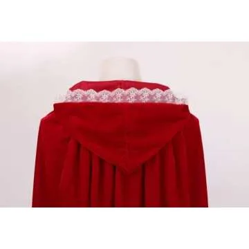 LMYOVE Kids Little Red Riding Hood Cloak - Cute Costume