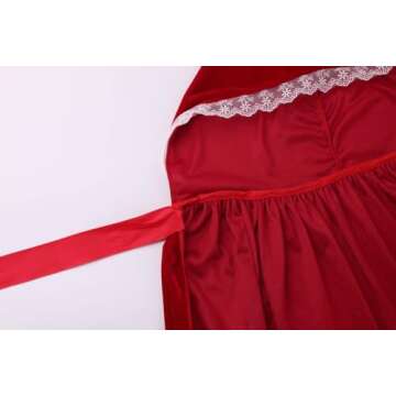 LMYOVE Girls Little Red Riding Hood Cloak Costume, Kids Halloween Christmas Cape (Small, Red)