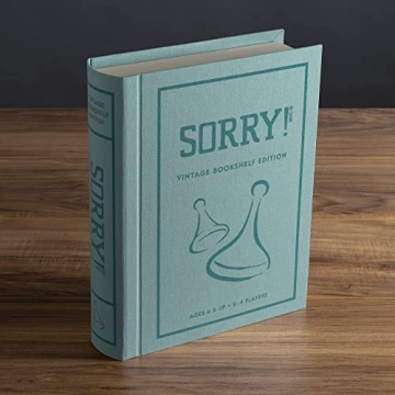 WS Game Company Sorry! Vintage Bookshelf Edition Game