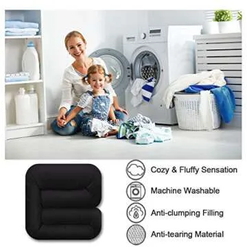 TEKAMON All Season Cal King Comforter Winter Warm Summer Soft Quilted Down Alternative Duvet Insert Corner Tabs, Machine Washable Luxury Fluffy Reversible Collection for Hotel, Black