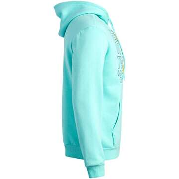 Nickelodeon Men's Retro 90s Cartoon Hoodie ? Rugrats, Hey Arnold, Real Monsters, Rocko?s Modern Life, (Best of 90's/Mint, Small)