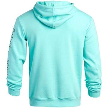 Nickelodeon Men's Retro 90s Cartoon Hoodie ? Rugrats, Hey Arnold, Real Monsters, Rocko?s Modern Life, (Best of 90's/Mint, Small)