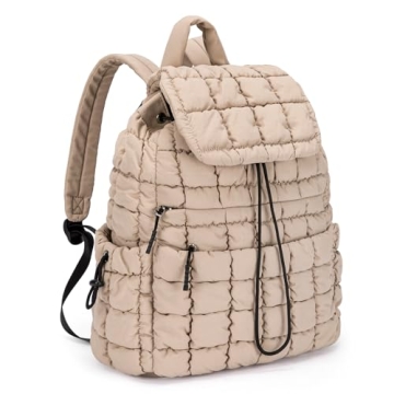 CLUCI Puffy Quilted Backpack - Stylish and Lightweight
