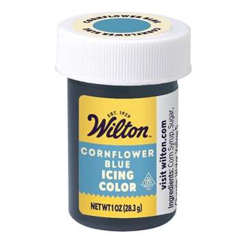 Wilton Gel Food Coloring, Highly Concentrated Gel-Based Icing Color for Frosting, Fondant, Batter & ...