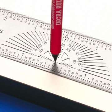 Precision Centering Rule, 12 Inch