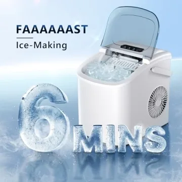 ICEVIVAL Portable Ice Maker - Fast & Efficient Ice Production
