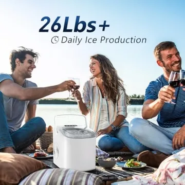 ICEVIVAL Portable Ice Maker - Fast & Efficient Ice Production