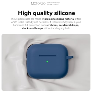 MCTOPZO AirPods Pro 3 Case with Cleaner Kit for 2025