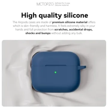 MCTOPZO AirPods Pro 3 Case with Cleaner Kit for 2025
