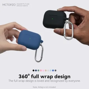 MCTOPZO AirPods Pro 3 Case with Cleaner Kit for 2025