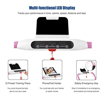 Compact Folding Treadmill for Convenient Home Workouts