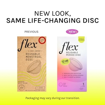 Comfortable Flex Reusable Disc for Menstrual Care