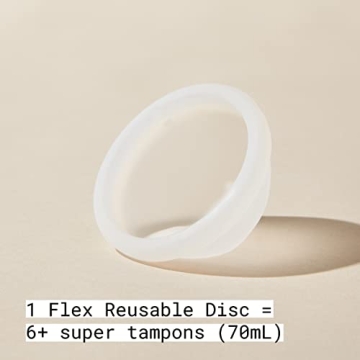 Comfortable Flex Reusable Disc for Menstrual Care