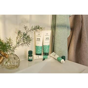 The Body Shop Tea Tree Skin Clearing Daily Face Scrub - Exfoliating and Purifying For Blemished Skin - Vegan - 4.2 Fl Oz