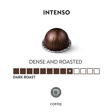 Nespresso Intenso Coffee Pods for Rich Dark Roast Coffee