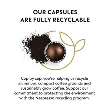 Nespresso Intenso Coffee Pods for Rich Dark Roast Coffee