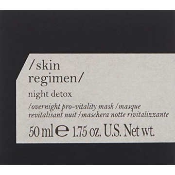 Rejuvenating Skin Regimen Night Detox Face Mask for Radiance
