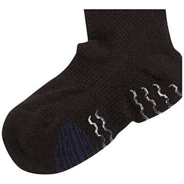 Bloch Women's BlochSox Ballet Flat, Black Knit, 5.5-7