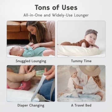 CooCooBaby Infant Lounger - Safe & Portable for Newborns